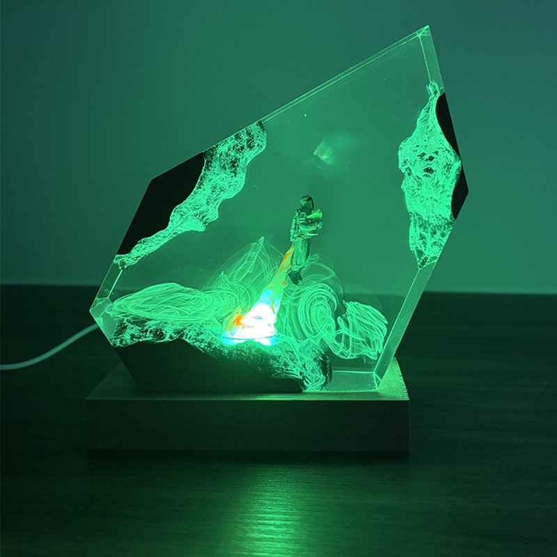Lampu Meja Resin Figur Anime S - Lighting Decor Wedding ulasan dan harga