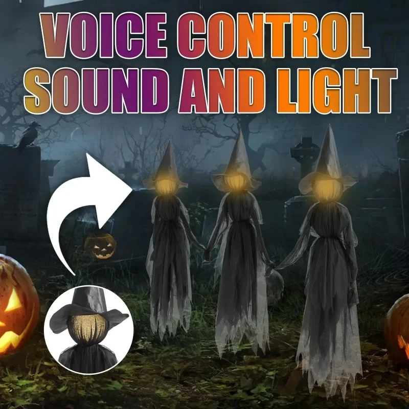 Dekorasi Halloween Penyihir Be - Up Lighting Decor ulasan dan harga