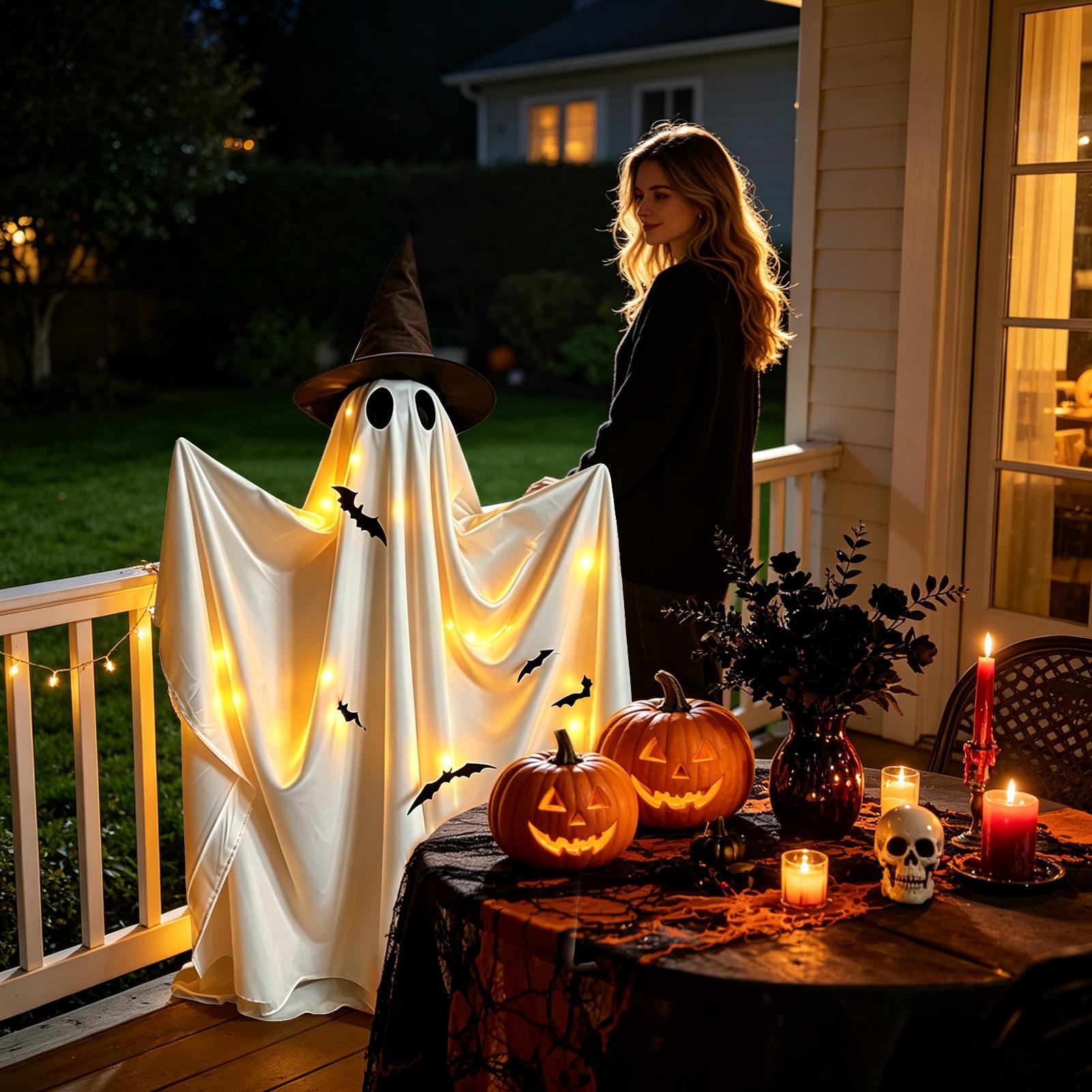 Dekorasi Hantu Halloween 59in  - Home Decor Lighting Tricks ulasan dan harga