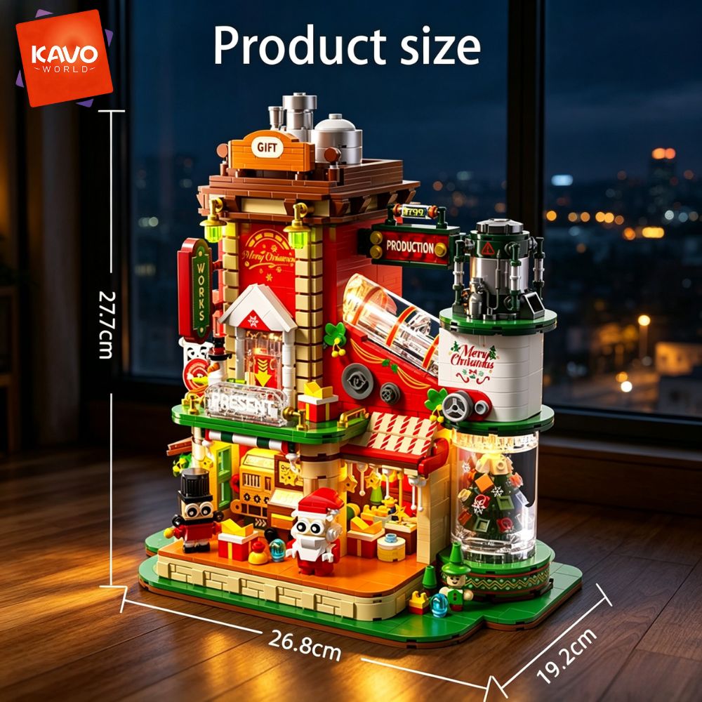 KAVOWORLD 2775PCS Mainan Blok  - Home Decor Lighting Brands ulasan dan harga