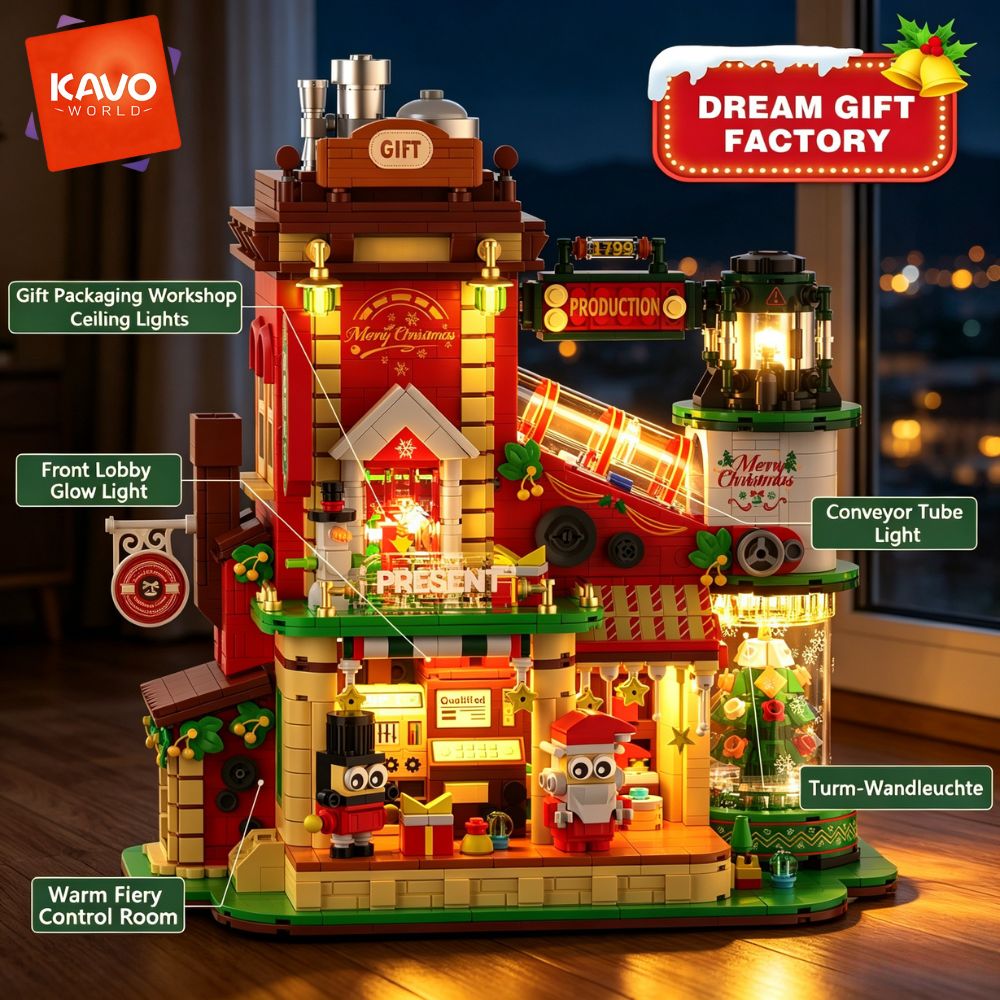KAVOWORLD 2775PCS Mainan Blok  - Home Decor Lighting Brands ulasan dan harga