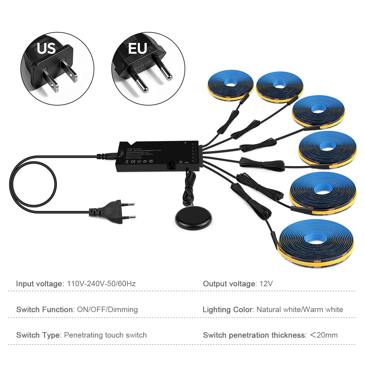 Pelindung Mata Lampu LED Strip - Ambient Lighting Decor For Room ulasan dan harga